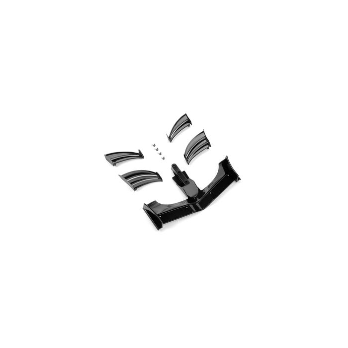 Xray X1 Composite Adjustable Front Wing - Black - Ets Approved (XR371203-K) Xray X1 Composite Adjustable Front Wing - Black - Ets Approved (XR371203-K)
