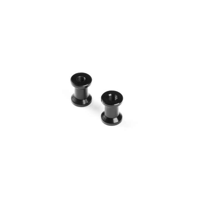 Xray Alu Rear Brace Mount 9mm - Black (2) (XR373076) Xray Alu Rear Brace Mount 9mm - Black (2) (XR373076)