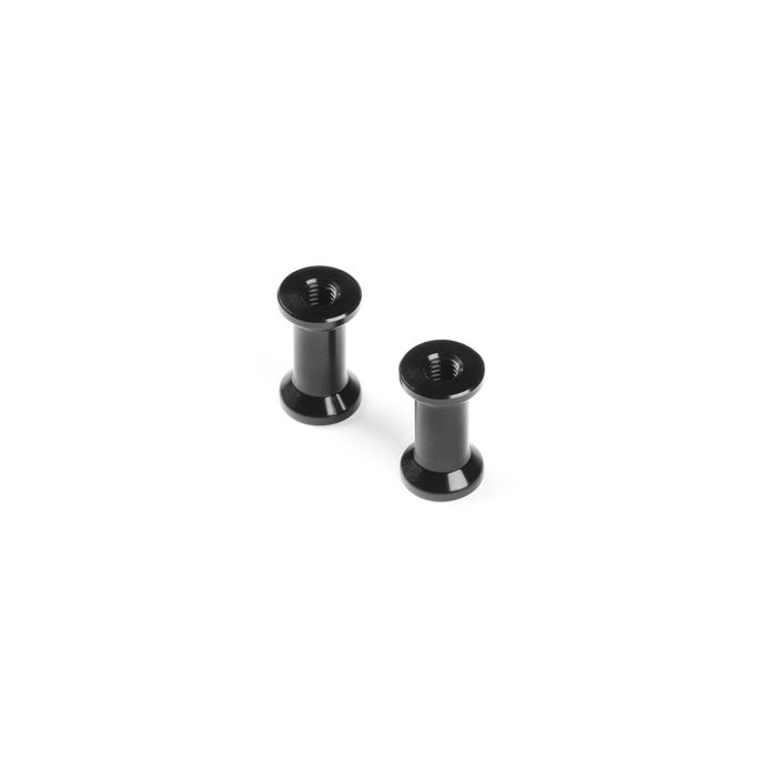 Xray Alu Rear Brace Mount 12mm - Black (2) (XR373077) Xray Alu Rear Brace Mount 12mm - Black (2) (XR373077)