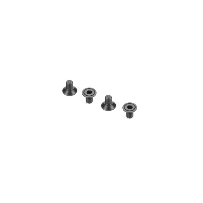 Xray Hex Screw 110Â° Sfh M3X5 - CNC Machined - Hudy Spring Steelâ„¢ (4) (XR913305)