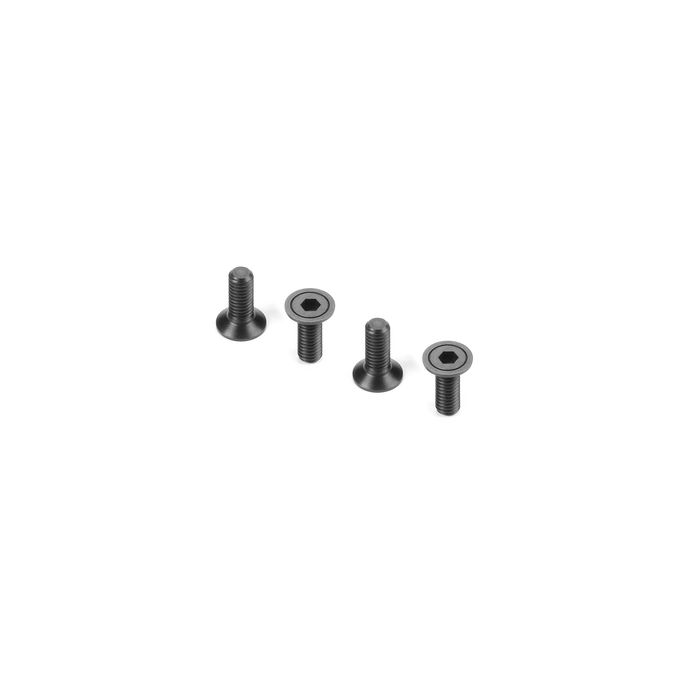 Xray Hex Screw 110° Sfh M3X8 - CNC Machined - Hudy Spring Steel™ (4) (XR913308) Xray Hex Screw 110° Sfh M3X8 - CNC Machined - Hudy Spring Steel™ (4) (XR913308)