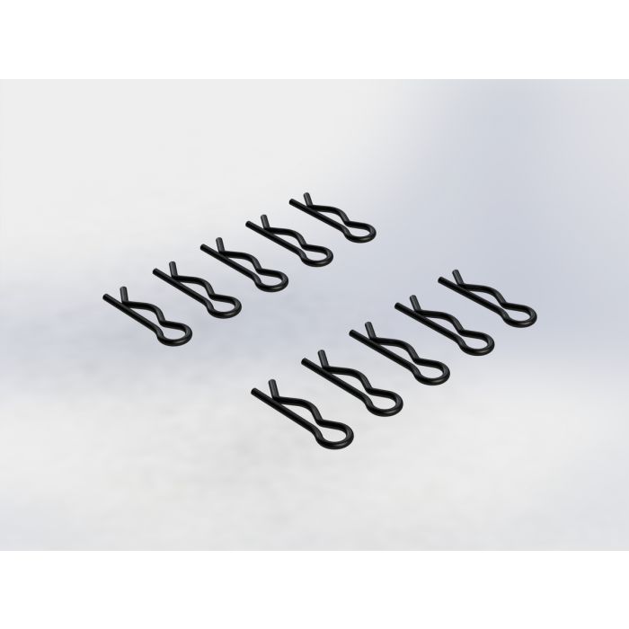 Arrma Body Clip Large Black (10) Arrma Body Clip Large Black (10)