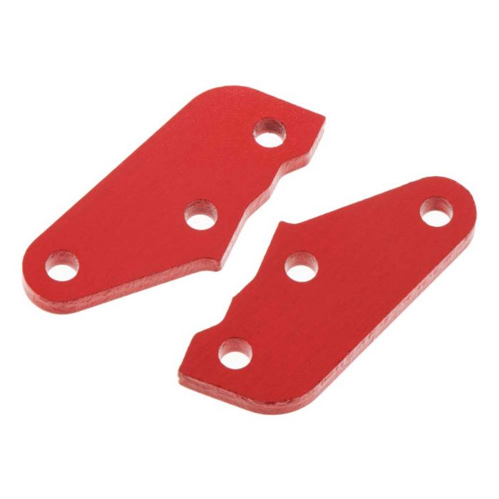 Arrma Steering Plate A Aluminum Red (2) Arrma Steering Plate A Aluminum Red (2)