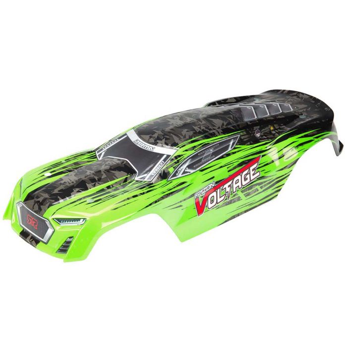 Arrma Body Paintd/Decal FAZON VOLTAGE Green/Blk Arrma Body Paintd/Decal FAZON VOLTAGE Green/Blk