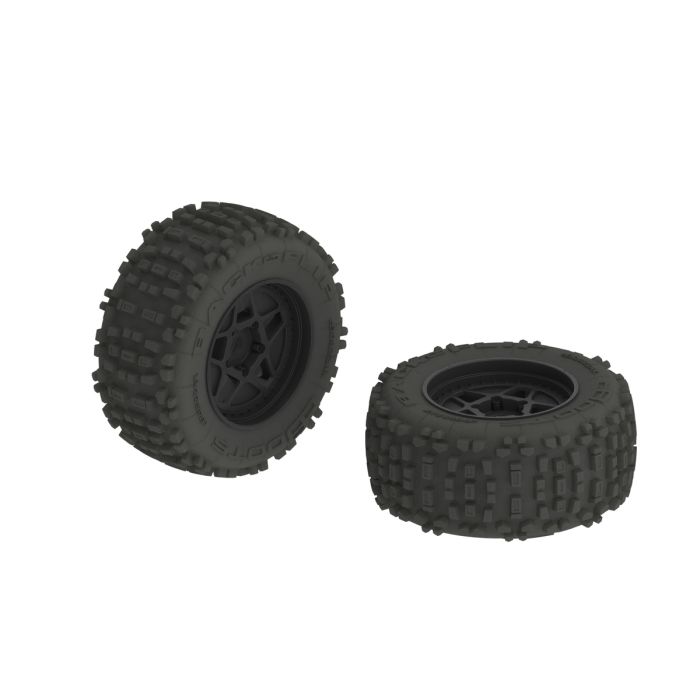 Arrma dBoots Backflip MT 6S Tire Wheel Set Arrma dBoots Backflip MT 6S Tire Wheel Set