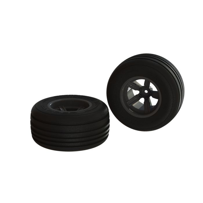 Arrma Dirt Runner ST Front Tire Set Glued Black (2) Arrma Dirt Runner ST Front Tire Set Glued Black (2)