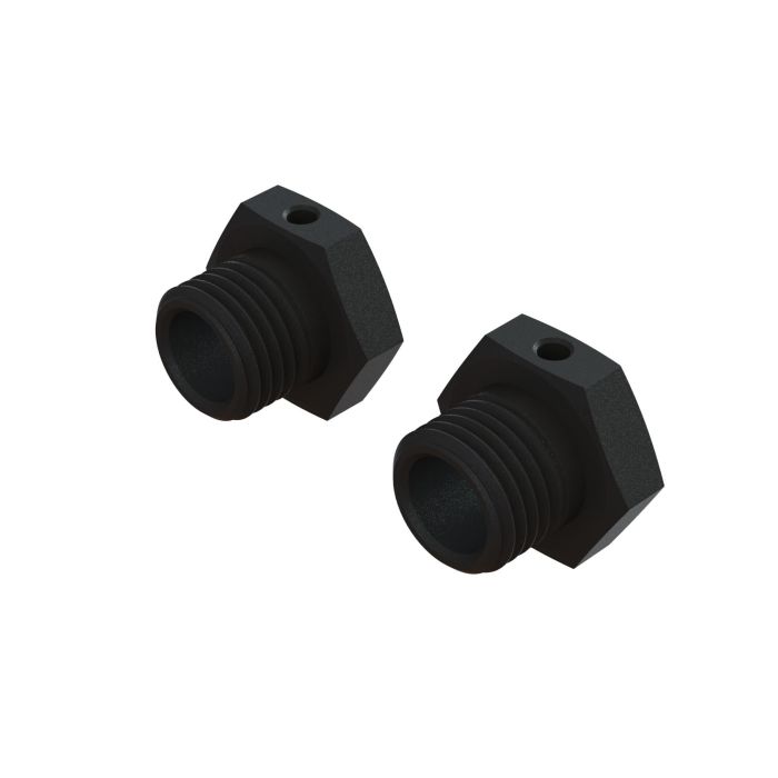 Arrma Aluminum Wheel Hex 17mm - 14.6mm Thick, Black (2) (Z-ARA311067) Arrma Aluminum Wheel Hex 17mm - 14.6mm Thick, Black (2) (Z-ARA311067)