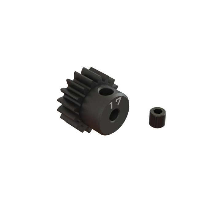 Arrma 17T 0.8Mod 1/8" Bore CNC Steel Pinion Gear (Z-ARA311079) Arrma 17T 0.8Mod 1/8" Bore CNC Steel Pinion Gear (Z-ARA311079)