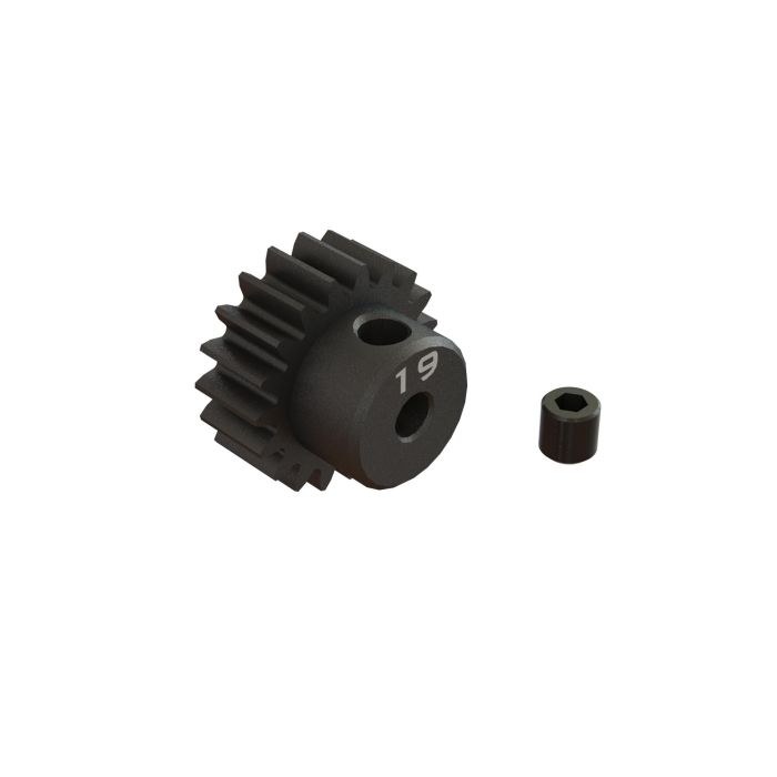Arrma 19T 0.8Mod 1/8" Bore CNC Steel Pinion Gear (Z-ARA311081)