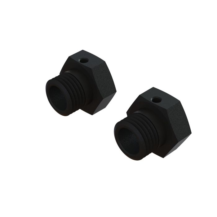 Arrma Aluminum Wheel Hex 17mm, 16.5mm Thick, Black (2) (Z-ARA311117) Arrma Aluminum Wheel Hex 17mm, 16.5mm Thick, Black (2) (Z-ARA311117)