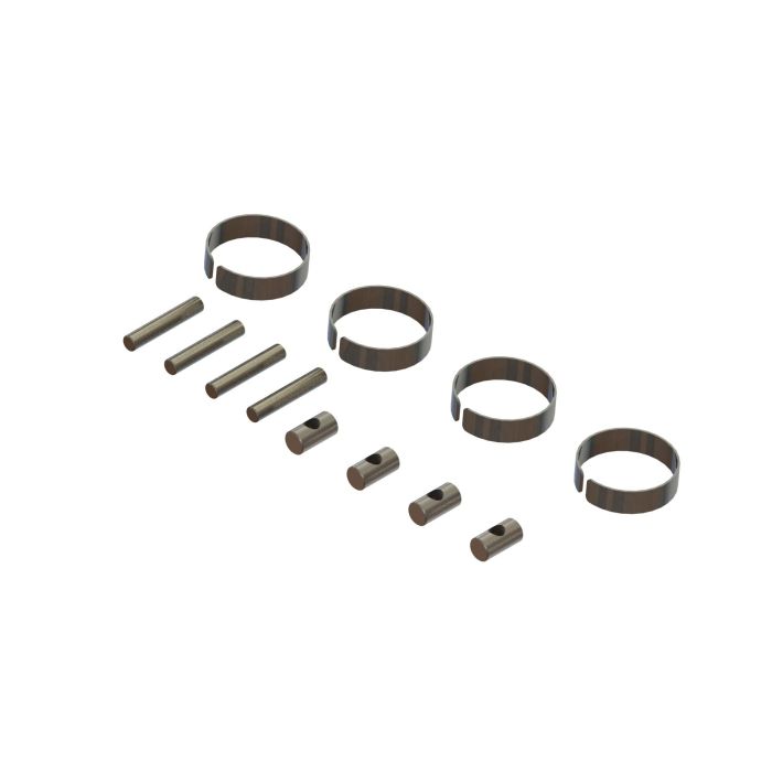 Arrma CVD Driveshaft Metal Fittings (2) (Z-ARA311150) Arrma CVD Driveshaft Metal Fittings (2) (Z-ARA311150)