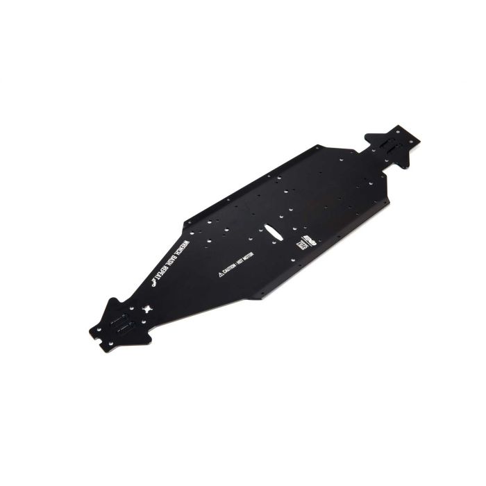 Arrma Aluminum Chassis CNC 7075 T6 LWB Black Arrma Aluminum Chassis CNC 7075 T6 LWB Black
