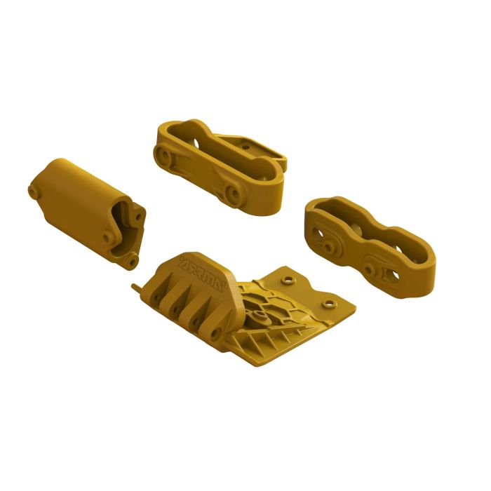 Arrma Lower Skid And Bumper Mount Set - Orange (Z-ARA320795) Arrma Lower Skid And Bumper Mount Set - Orange (Z-ARA320795)