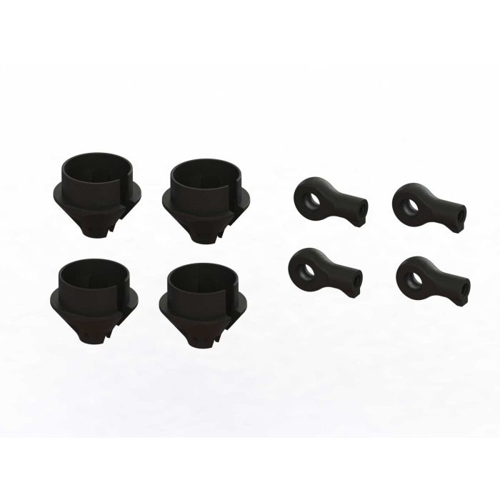 Arrma HD Shock Rod End and Spring Cup Set (2 Pairs) Arrma HD Shock Rod End and Spring Cup Set (2 Pairs)