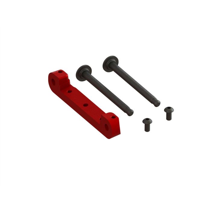 Arrma Front Upper Suspension Mount CNC Aluminum Red (Kraton / 6S) Arrma Front Upper Suspension Mount CNC Aluminum Red (Kraton / 6S)