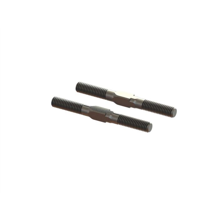 Arrma Steel Turnbuckle M5x50mm Silver (2) Arrma Steel Turnbuckle M5x50mm Silver (2)