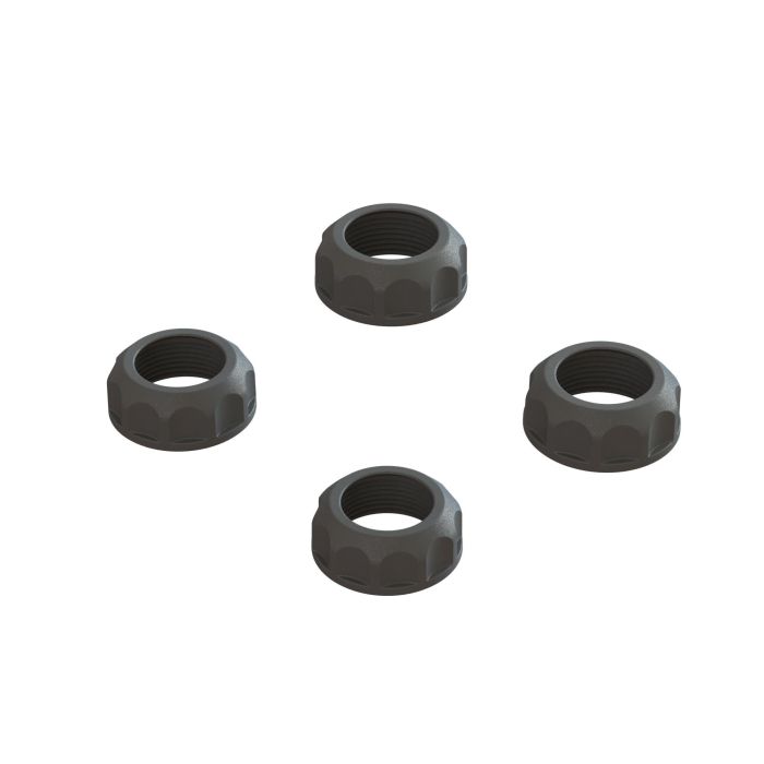 Arrma Shock Cap (4): 4X4 - Black (Z-ARA330828) Arrma Shock Cap (4): 4X4 - Black (Z-ARA330828)