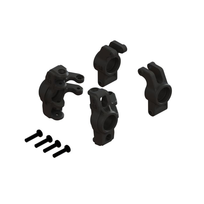 Arrma Hub Set B (Front/Rear): GROM (Z-ARA330841) Arrma Hub Set B (Front/Rear): GROM (Z-ARA330841)
