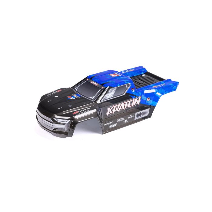 Arrma 1/10 Painted Body, Black/Blue: KRATON 4X4 4S BLX (Z-ARA402329) Arrma 1/10 Painted Body, Black/Blue: KRATON 4X4 4S BLX (Z-ARA402329)