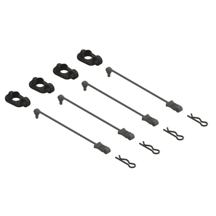 Arrma Body Clip and Pad Set (Z-ARA480070) Arrma Body Clip and Pad Set (Z-ARA480070)