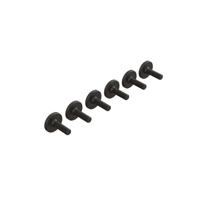 Arrma Large Head Screw M3x10mm (6) (Z-ARA727310) Arrma Large Head Screw M3x10mm (6) (Z-ARA727310)