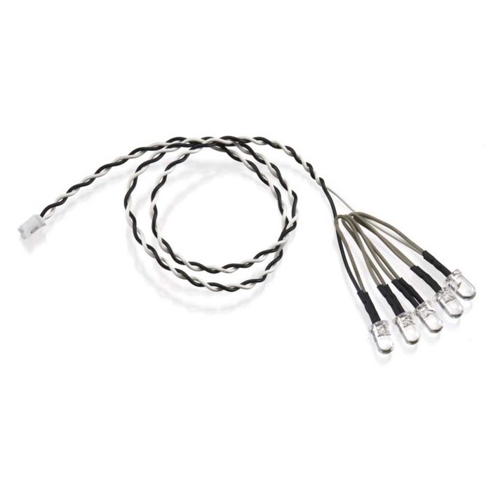 Axial 5 LED Light String White (Z-AX24256) Axial 5 LED Light String White (Z-AX24256)