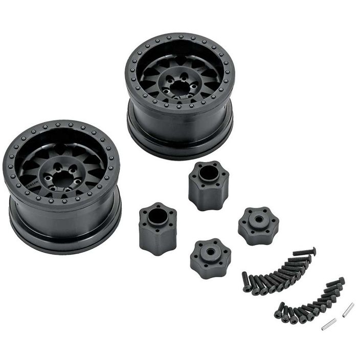 Axial 2.2 Method Beadlock Wheels IFD Black (2) (Z-AX31178) Axial 2.2 Method Beadlock Wheels IFD Black (2) (Z-AX31178)
