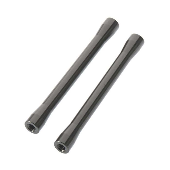 Axial Threaded Alum Link 7.5x71mm Grey (2) (Z-AX31421)