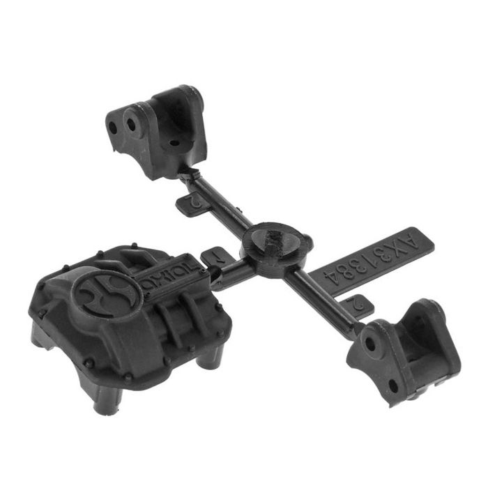 Axial AR44 Diff Cover & Link Mounts Black (Z-AX31437) Axial AR44 Diff Cover & Link Mounts Black (Z-AX31437)