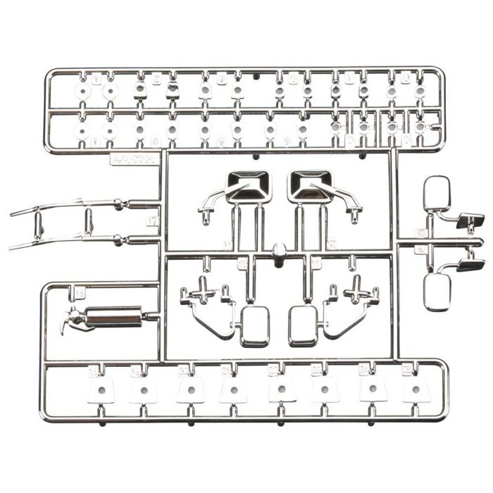 Axial Exterior Detail Parts Tree Chrome (Z-AX80048) Axial Exterior Detail Parts Tree Chrome (Z-AX80048)
