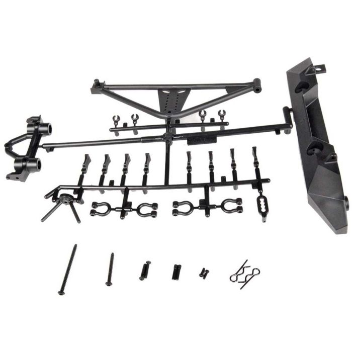 Axial RrBumper/TireCarrierSCX10/Poison Spyder/JK (Z-AX80126) Axial RrBumper/TireCarrierSCX10/Poison Spyder/JK (Z-AX80126)