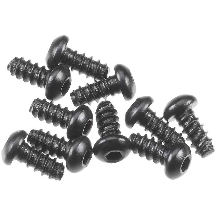 Axial Hex Socket Tapping Button Hd M2.6x6mm Blk (10) (Z-AXA0422) Axial Hex Socket Tapping Button Hd M2.6x6mm Blk (10) (Z-AXA0422)