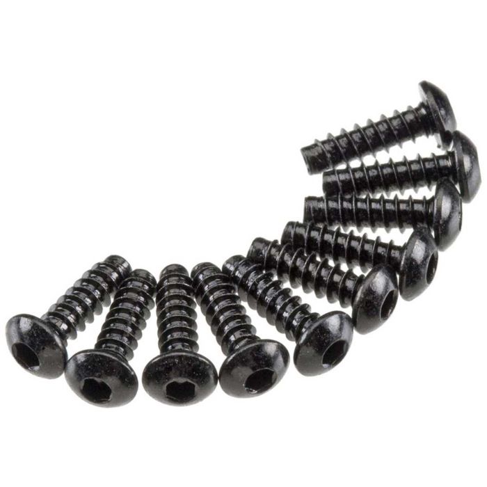 Axial Hex Tap Button Head M3x10mm Black (10) (Z-AXA435) Axial Hex Tap Button Head M3x10mm Black (10) (Z-AXA435)