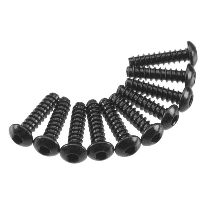 Axial Hex Tap Button Head M3x12mm Black (10) (Z-AXA436) Axial Hex Tap Button Head M3x12mm Black (10) (Z-AXA436)
