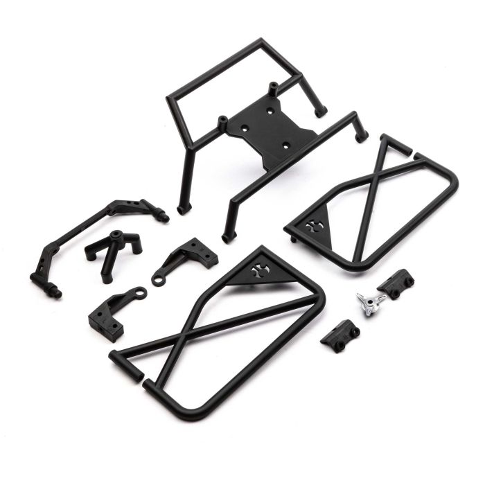 Axial Doors and Tire Carrier, Early Bronco: SCX10 III (Z-AXI230036) Axial Doors and Tire Carrier, Early Bronco: SCX10 III (Z-AXI230036)