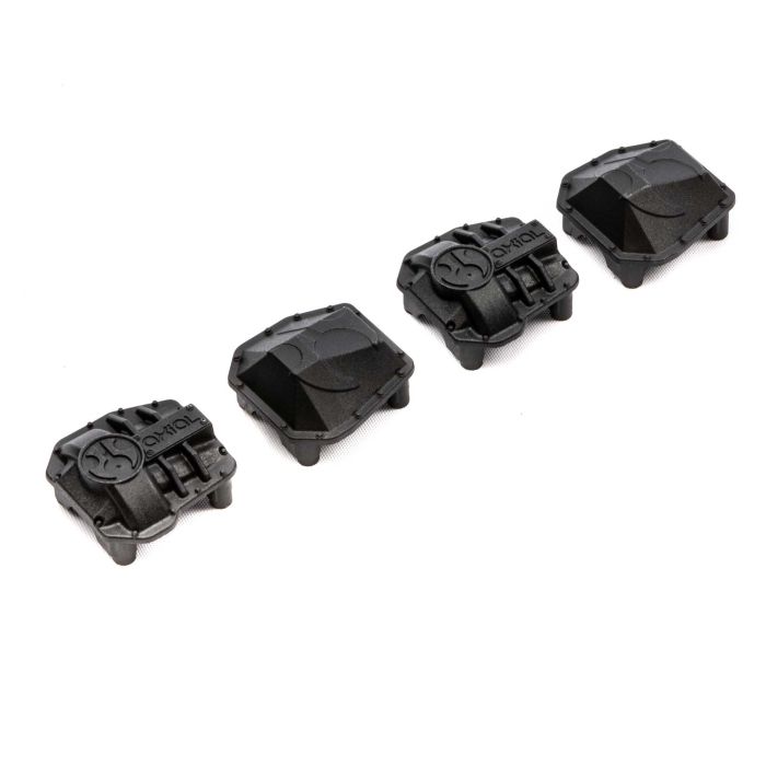 Axial AR45P AR45 Differential Covers, Black: SCX10 III (Z-AXI232044) Axial AR45P AR45 Differential Covers, Black: SCX10 III (Z-AXI232044)