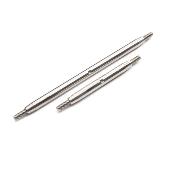 Axial SCX6: S.S. Steering Link Set (200.8mm & 119.5mm) (Z-AXI254000) Axial SCX6: S.S. Steering Link Set (200.8mm & 119.5mm) (Z-AXI254000)