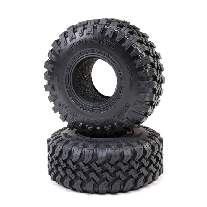 Axial Falken Wildpeak 4.7"/1.9" R35 Tires with Inserts (2) (Z-AXI43014) Axial Falken Wildpeak 4.7"/1.9" R35 Tires with Inserts (2) (Z-AXI43014)