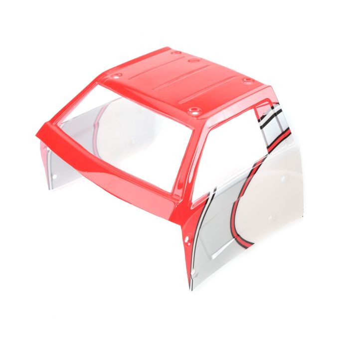Losi Cab Section, Red: Baja Rey (Z-LOS230023) Losi Cab Section, Red: Baja Rey (Z-LOS230023)