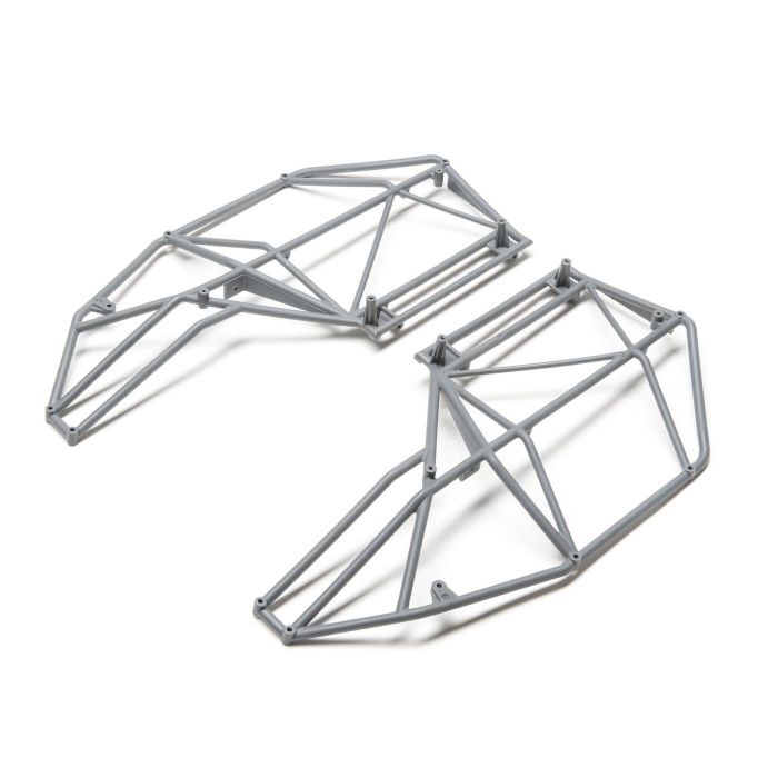 Losi Roll Cage, Side, Left & Right, Grey: Rock Rey (Z-LOS230039) Losi Roll Cage, Side, Left & Right, Grey: Rock Rey (Z-LOS230039)