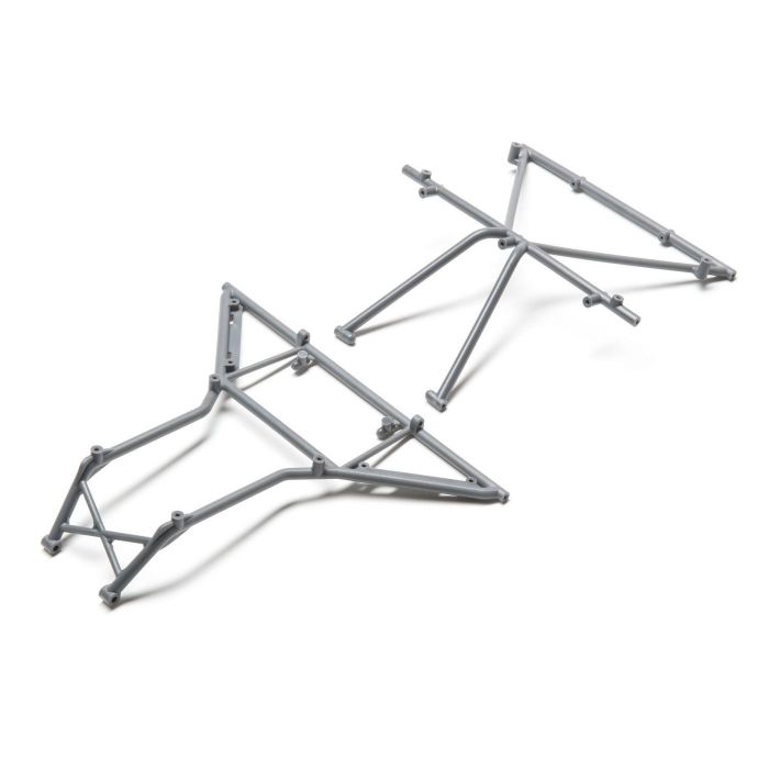 Losi Roll Cage, Roof, Front, Grey: Rock Rey (Z-LOS230040) Losi Roll Cage, Roof, Front, Grey: Rock Rey (Z-LOS230040)