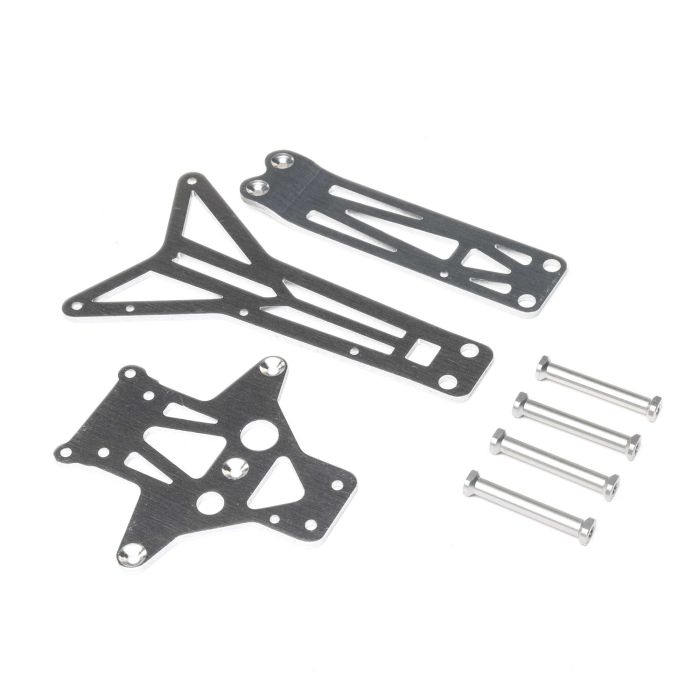 Losi Top Chassis Brace and Standoffs, Front/Rear: RZR Rey (Z-LOS230105) Losi Top Chassis Brace and Standoffs, Front/Rear: RZR Rey (Z-LOS230105)