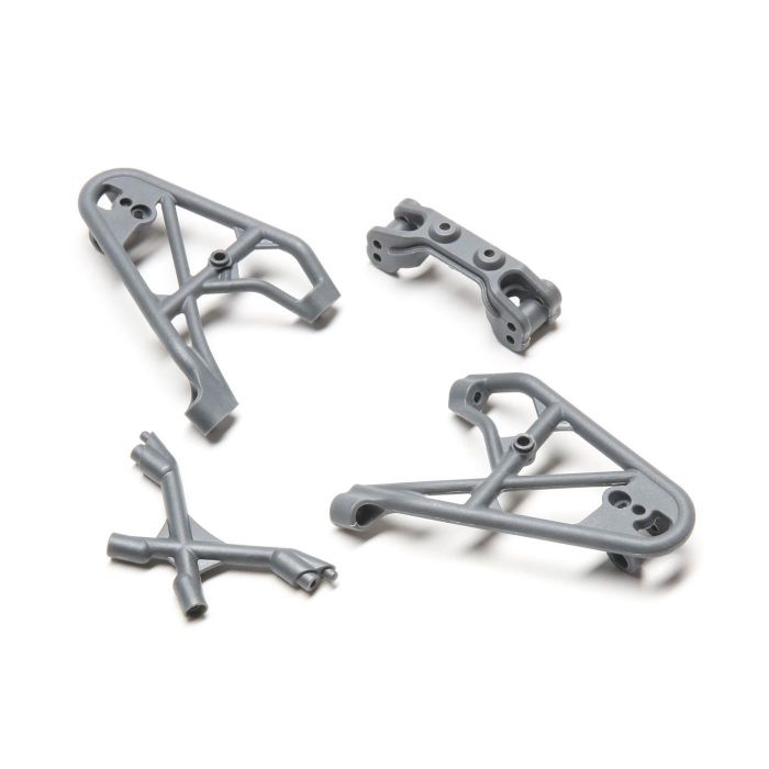 Losi Fr Shk Tower/Brace & Camber Link Mnt,Grey:Rock Rey (Z-LOS231039) Losi Fr Shk Tower/Brace & Camber Link Mnt,Grey:Rock Rey (Z-LOS231039)