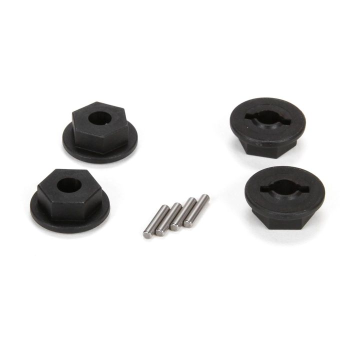 Losi Wheel Hex w/Pins (4): TEN MT (Z-LOS232015) Losi Wheel Hex w/Pins (4): TEN MT (Z-LOS232015)
