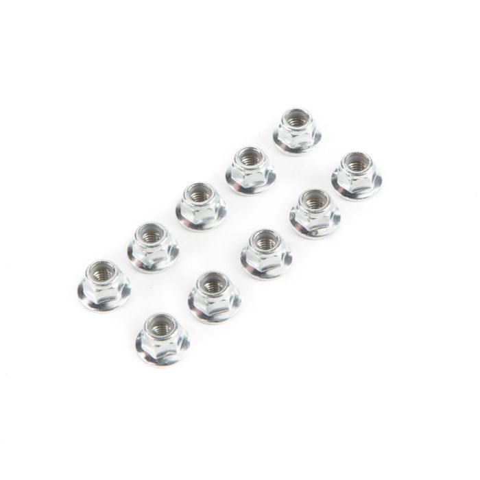 Losi Lock Nut, Flanged M5 x 0.8 Serrated (10) (Z-LOS235015) Losi Lock Nut, Flanged M5 x 0.8 Serrated (10) (Z-LOS235015)