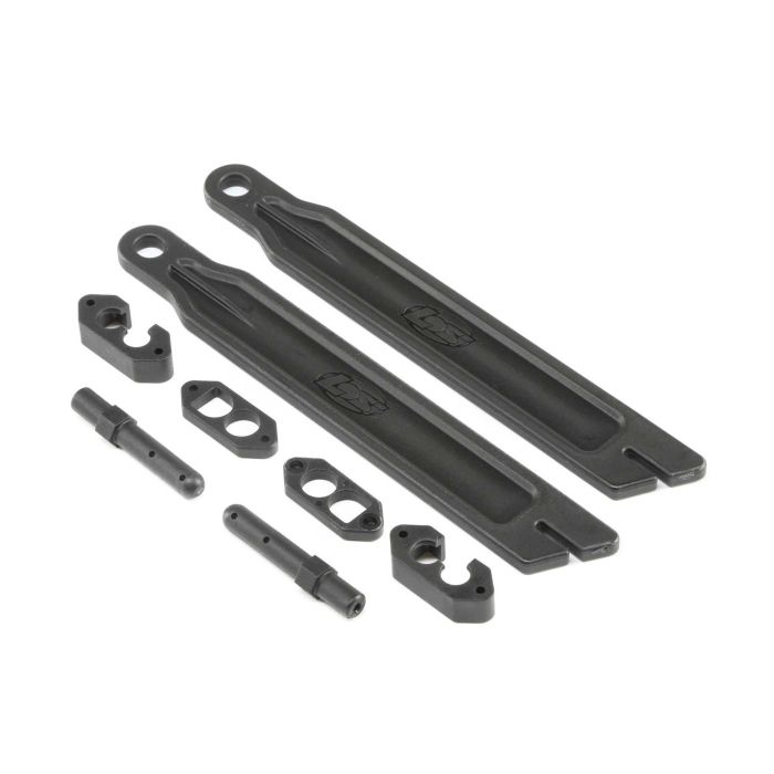 Losi Battery Straps and EC5 Plug Holder: LST 3XL-E (Z-LOS241019) Losi Battery Straps and EC5 Plug Holder: LST 3XL-E (Z-LOS241019)