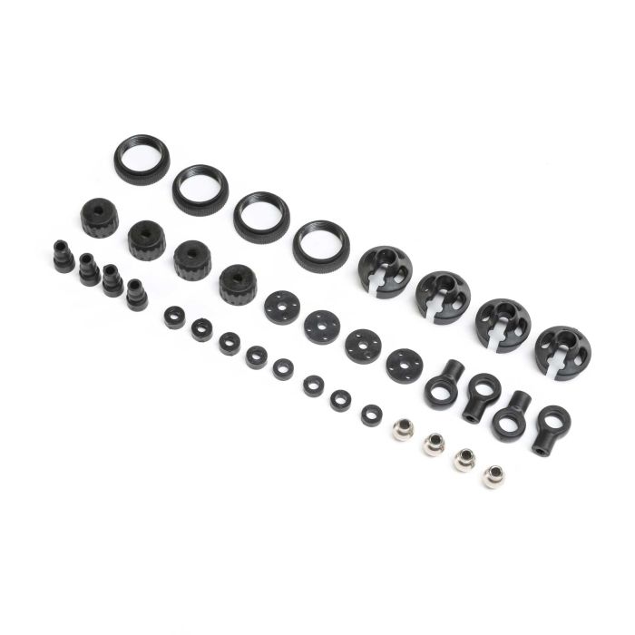 Losi Shock Plastics & Balls (4): LMT (Z-LOS243014) Losi Shock Plastics & Balls (4): LMT (Z-LOS243014)
