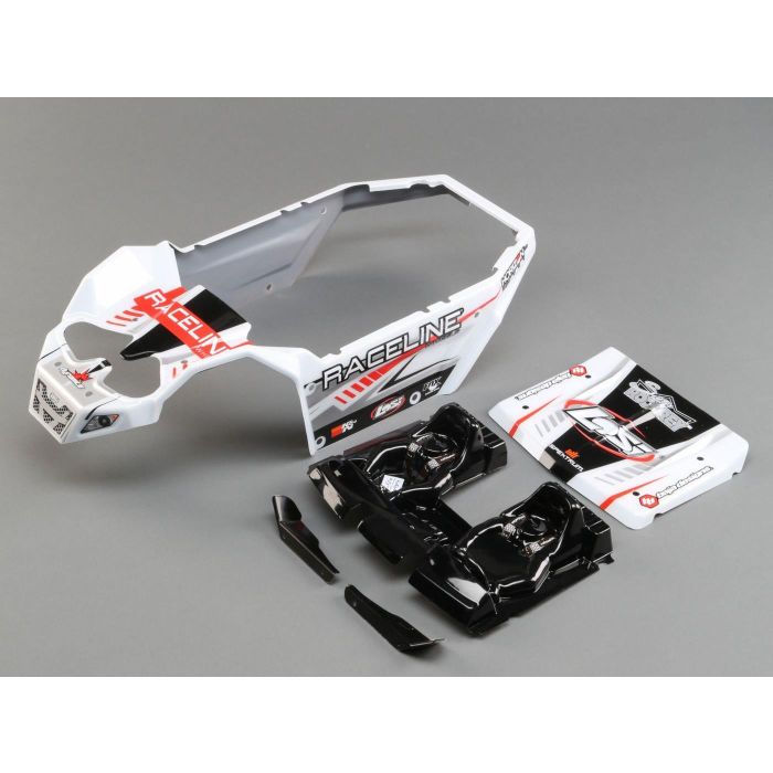 Losi Body Set, Raceline Wheels: SuperRockRey (Z-LOS250037) Losi Body Set, Raceline Wheels: SuperRockRey (Z-LOS250037)