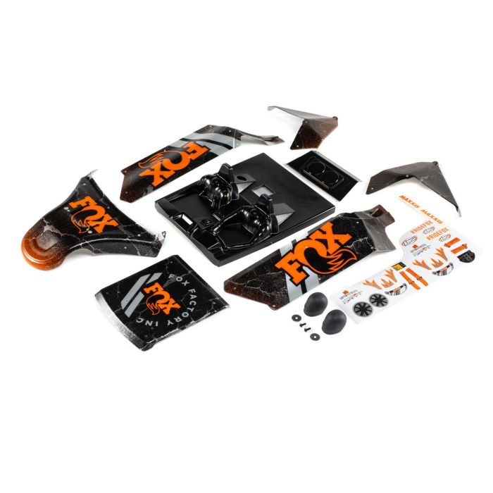 Losi Body Set, Screened, FOX: DBXL-E 2.0 (Z-LOS250043) Losi Body Set, Screened, FOX: DBXL-E 2.0 (Z-LOS250043)