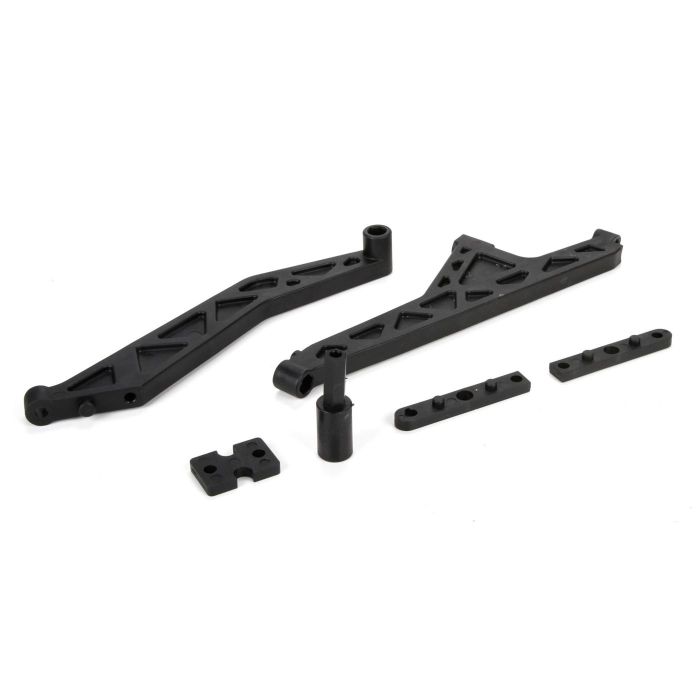 Losi FR/RR Chassis Brace & CNTR Diff Spcr: MTXL (Z-LOS251037) Losi FR/RR Chassis Brace & CNTR Diff Spcr: MTXL (Z-LOS251037)